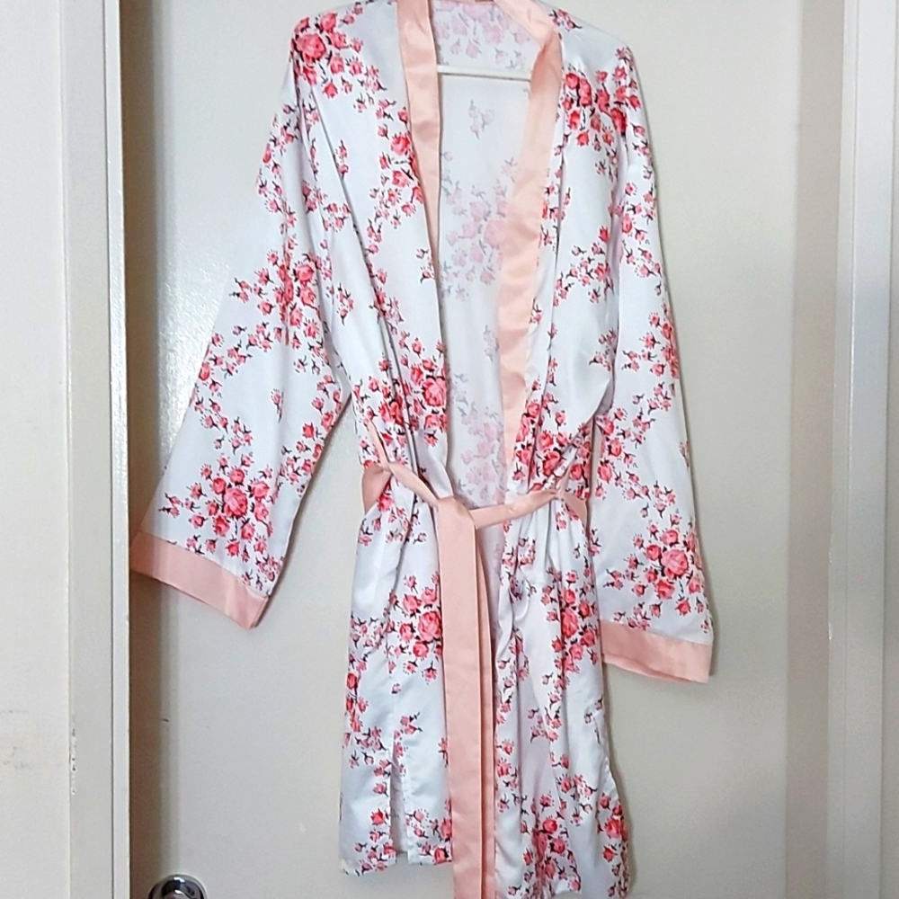 Morgan Lane Floral Robe/Barbie Core/Designer/One Size/NWOT